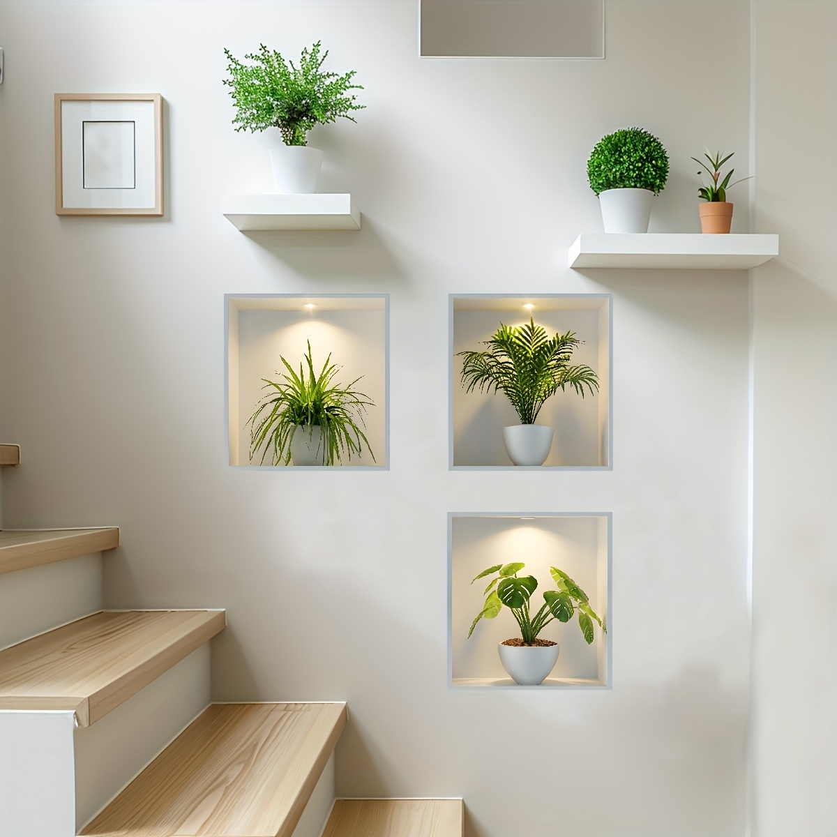 

3pcs Set Of 3d Decals - & , & Removable Pvc - For & Unique Decor