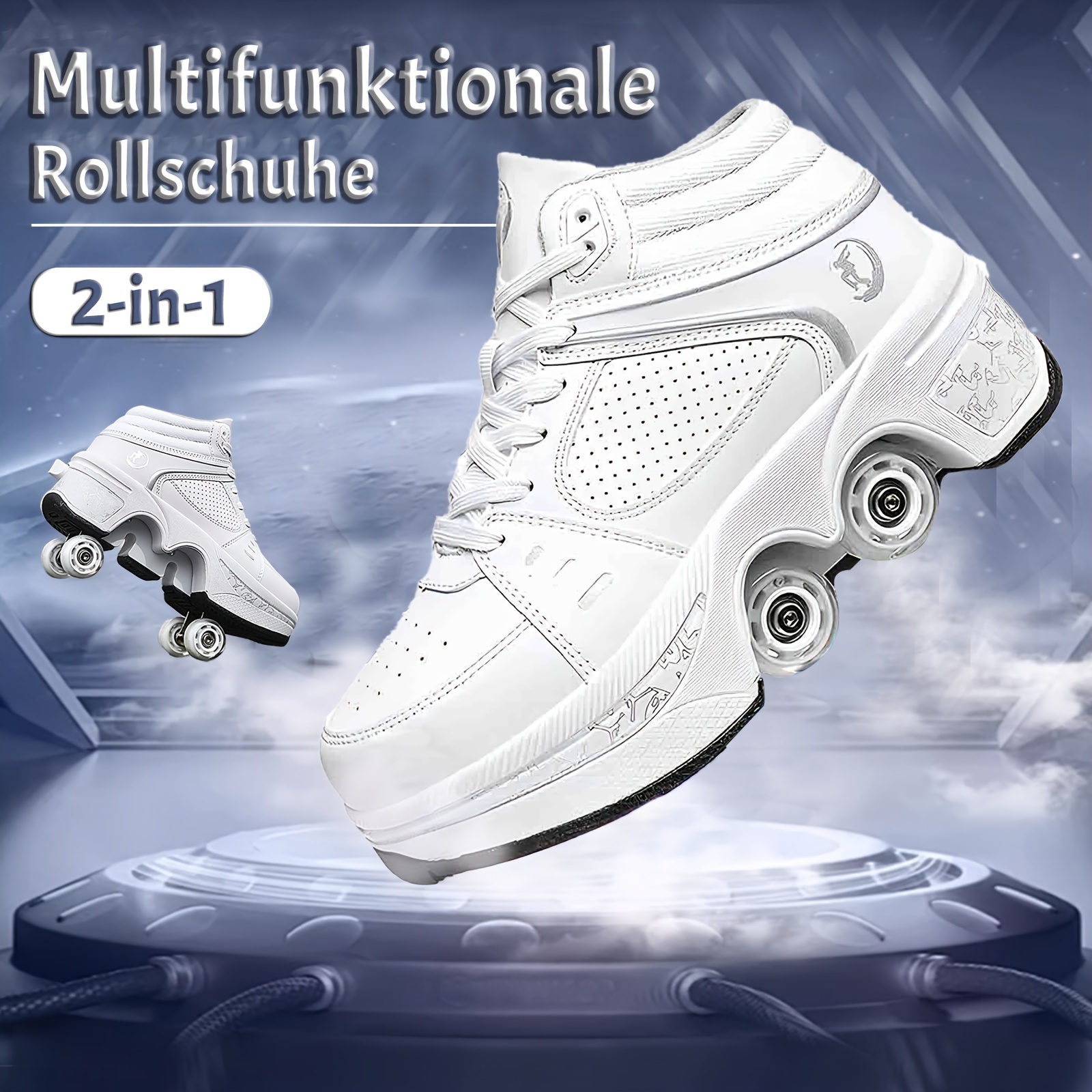 Patines Multifuncionales Zapato Patin Para Adulto Zapatos De