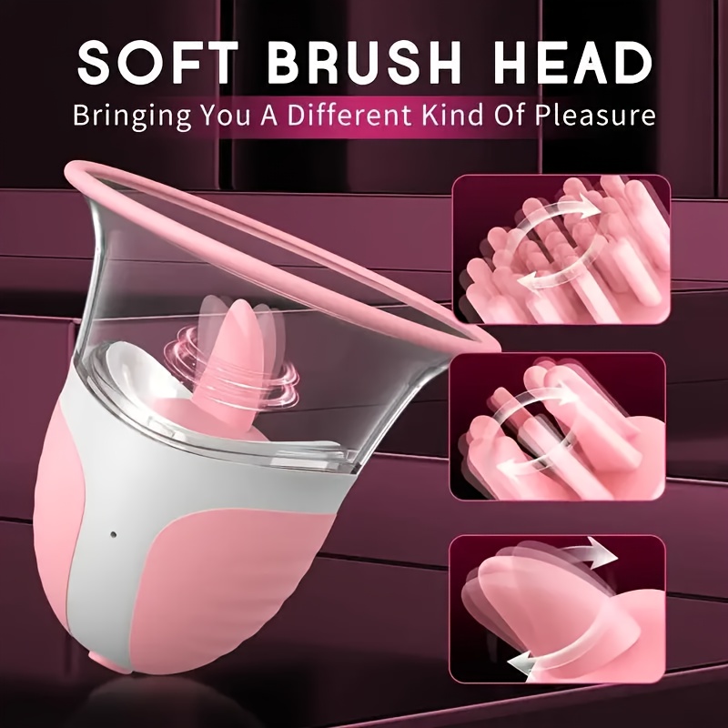 A Pair Of Nipple Suction Sex Toys, Strong Suction Stimulation Massagers And 10 Vibrator Rotation Modes, Rechargeable Adult Toys For Fun For Women And Couples With Three Pairs Of Massage Heads