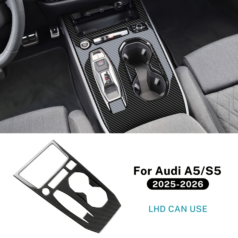 Suitable For A5 S5 2025 2026 Center Console Automatic Gear Shift Frame (left Driving) - Fiber