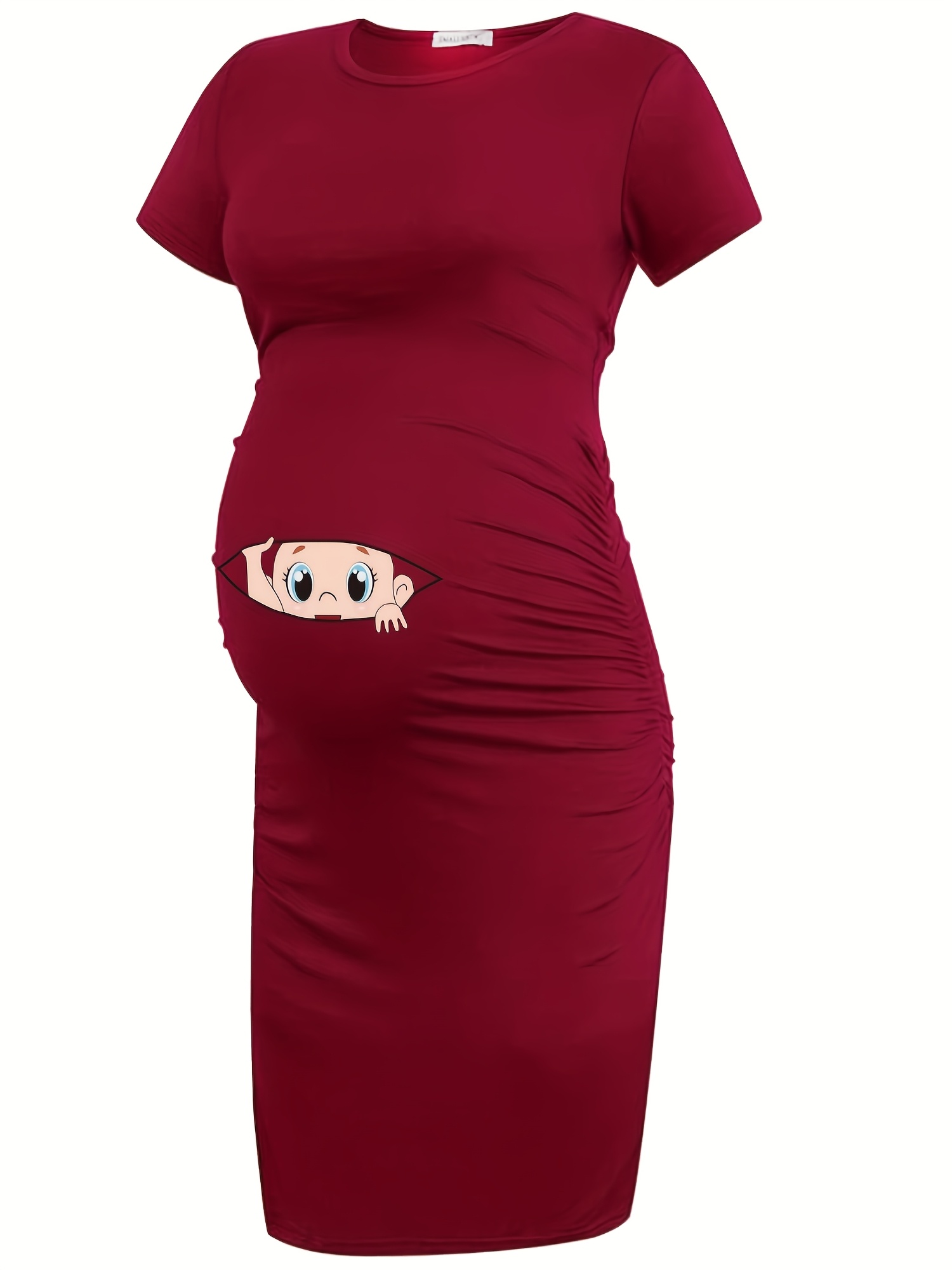 3pcs set letter print maternity dress maternity - Temu Bahrain