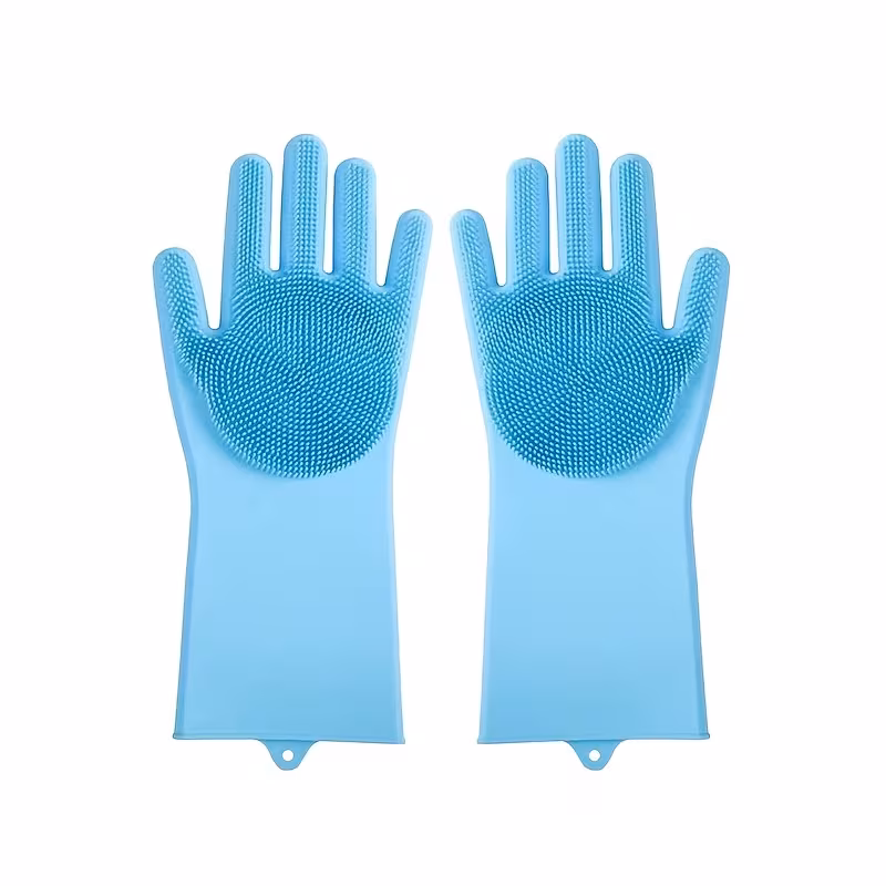 silicone dishwashing gloves durable kitchen gloves for women suitable for bedroom and kitchen use Product details 6