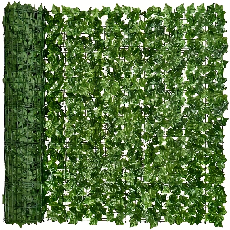 one roll 1x3m artificial ivy privacy fence screen expandable suitable for     family events wedding decorations outdoor garden decoration fences hanging   use