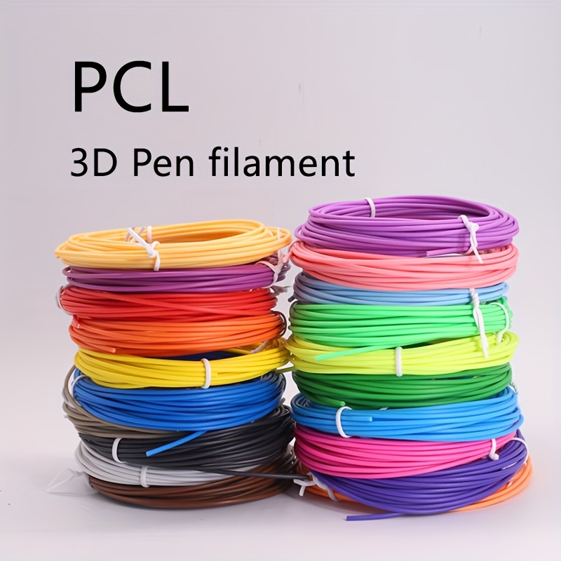 set of usb 3d drawing pens low temperature, pcl filament