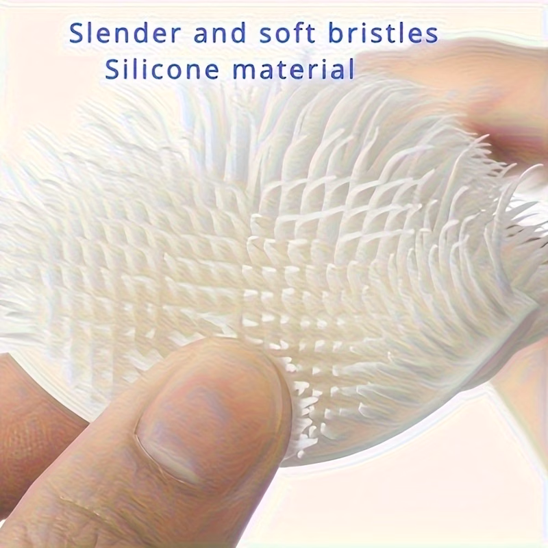 360 rotating silicone bottle brush foldable head flexible silicone material for deep cleaning portable and reusable suitable for kitchenware and beverage cleaning and water bottle cleaning tool use Product details 3