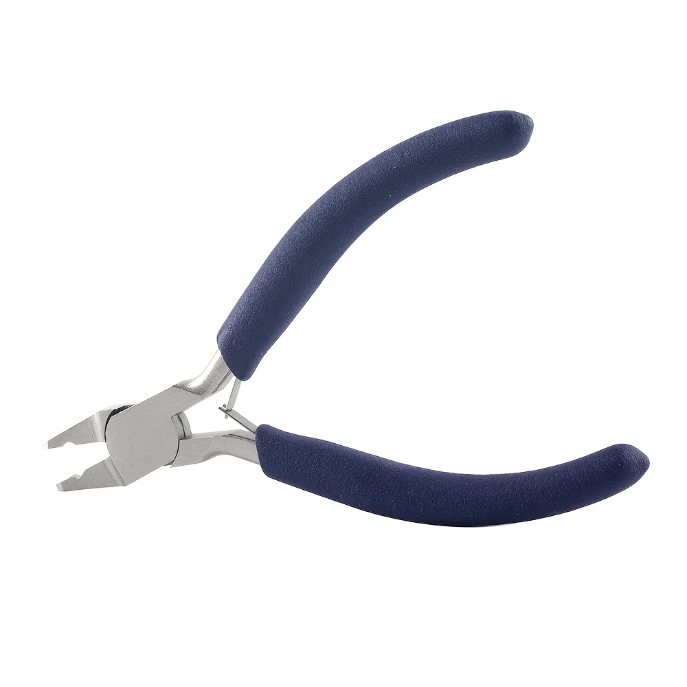 The Hobbyworker 5 Inch Mini Crimp Locking Plier For Jewelry Making Supplies, Beading And Wire Bending