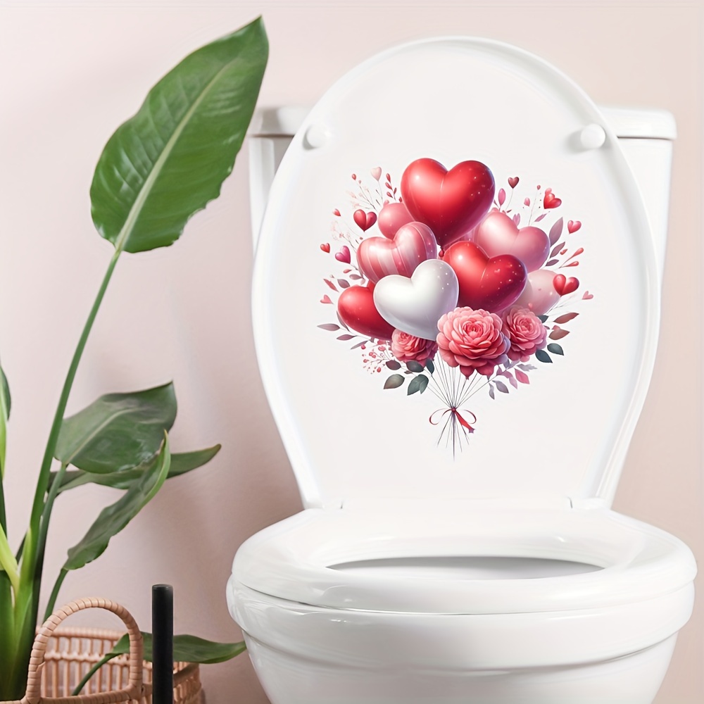 

's Day & Decal - -adhesive, Removable Bathroom For