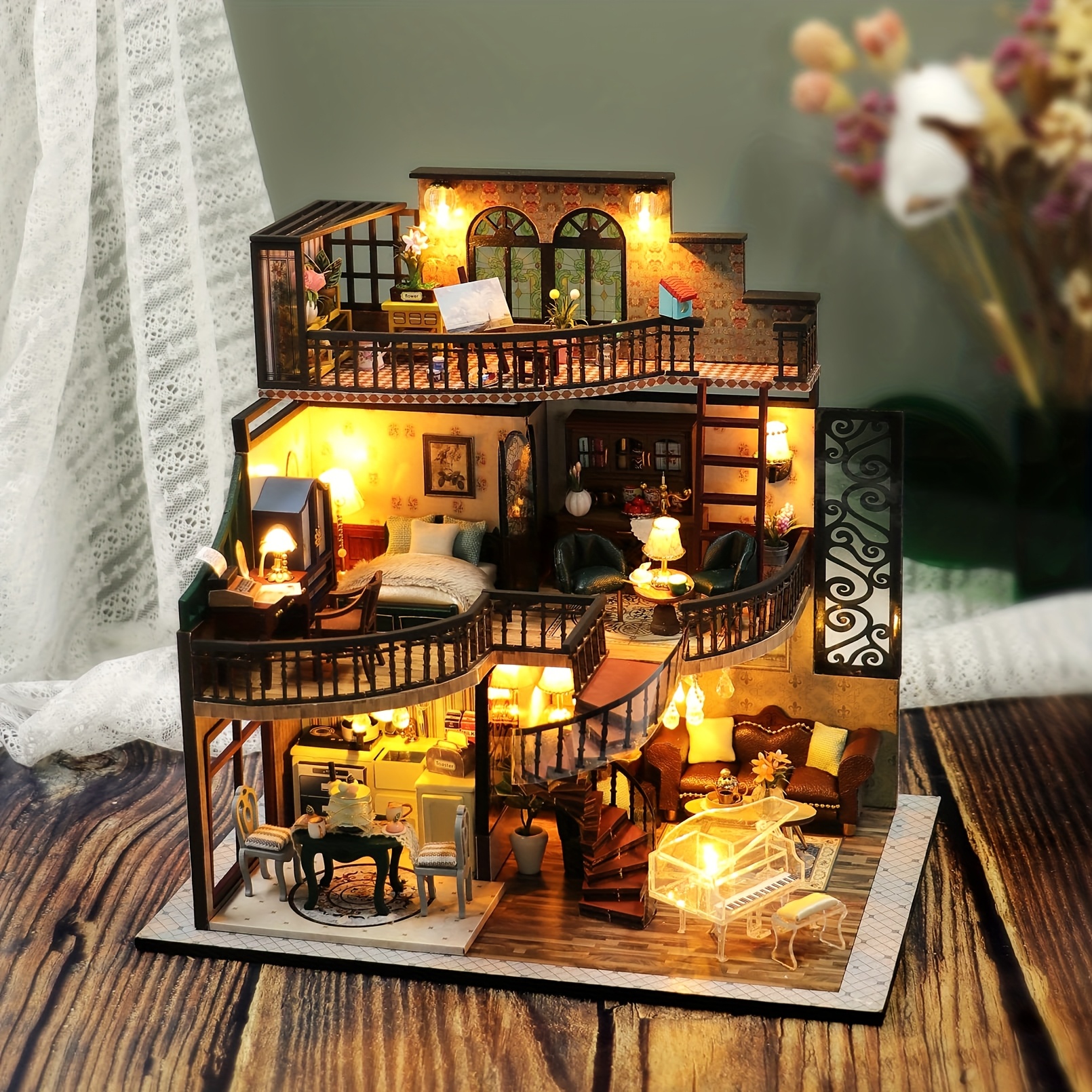 Haunted House Diy Polly Pocket House Diy Dollhouse Miniature Ghost