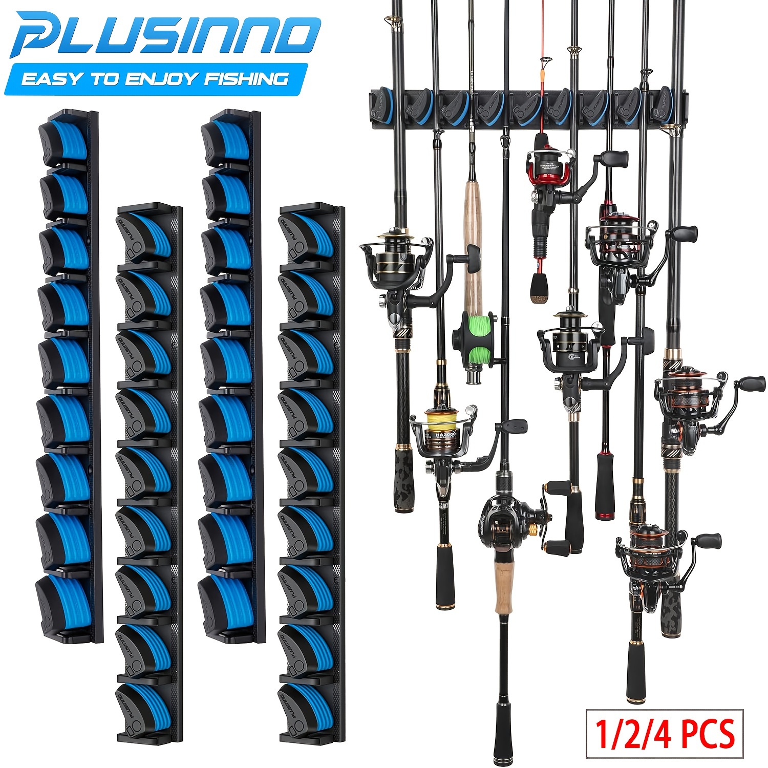 

Plusinno 1/2/4pcs Mounted Rod , Rod For , Mounted Rod , Rod Can To 9-36 Or Combination , Suitable For A Diameter Of 3-18mm