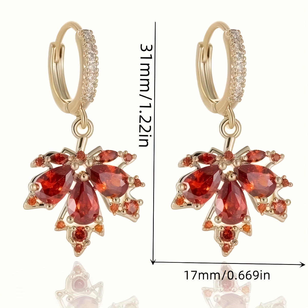 Boho Maple Leaf Dangle Earrings for Casual Attire & Gifting