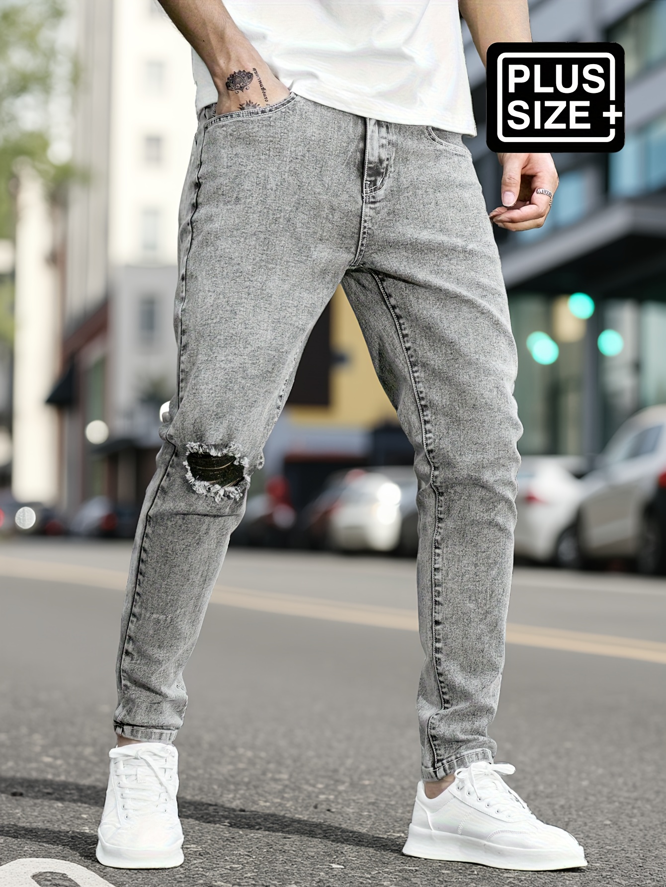 pantalones ajustados hombre en talla Temu Uruguay