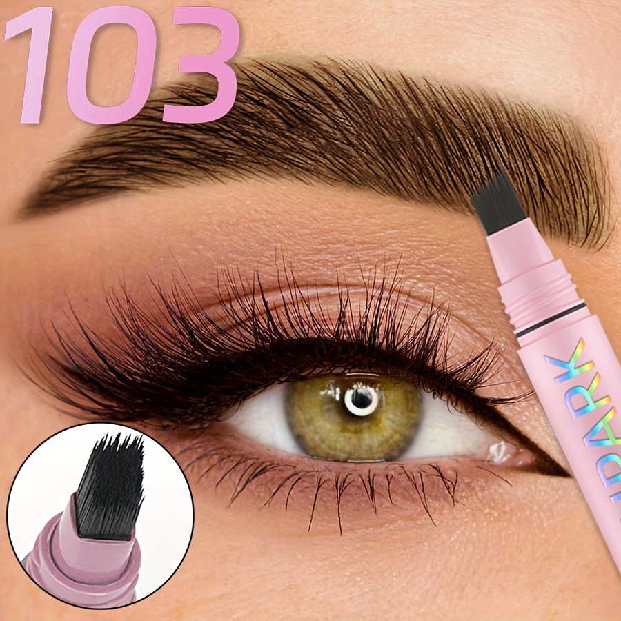 Waterproof, Sweatproof, Eyebrow Pencil, , Adjust The Eyebrow Shape, Lasting , Eye Makeup, Eyebrow Cream, Portable Travel Makeup