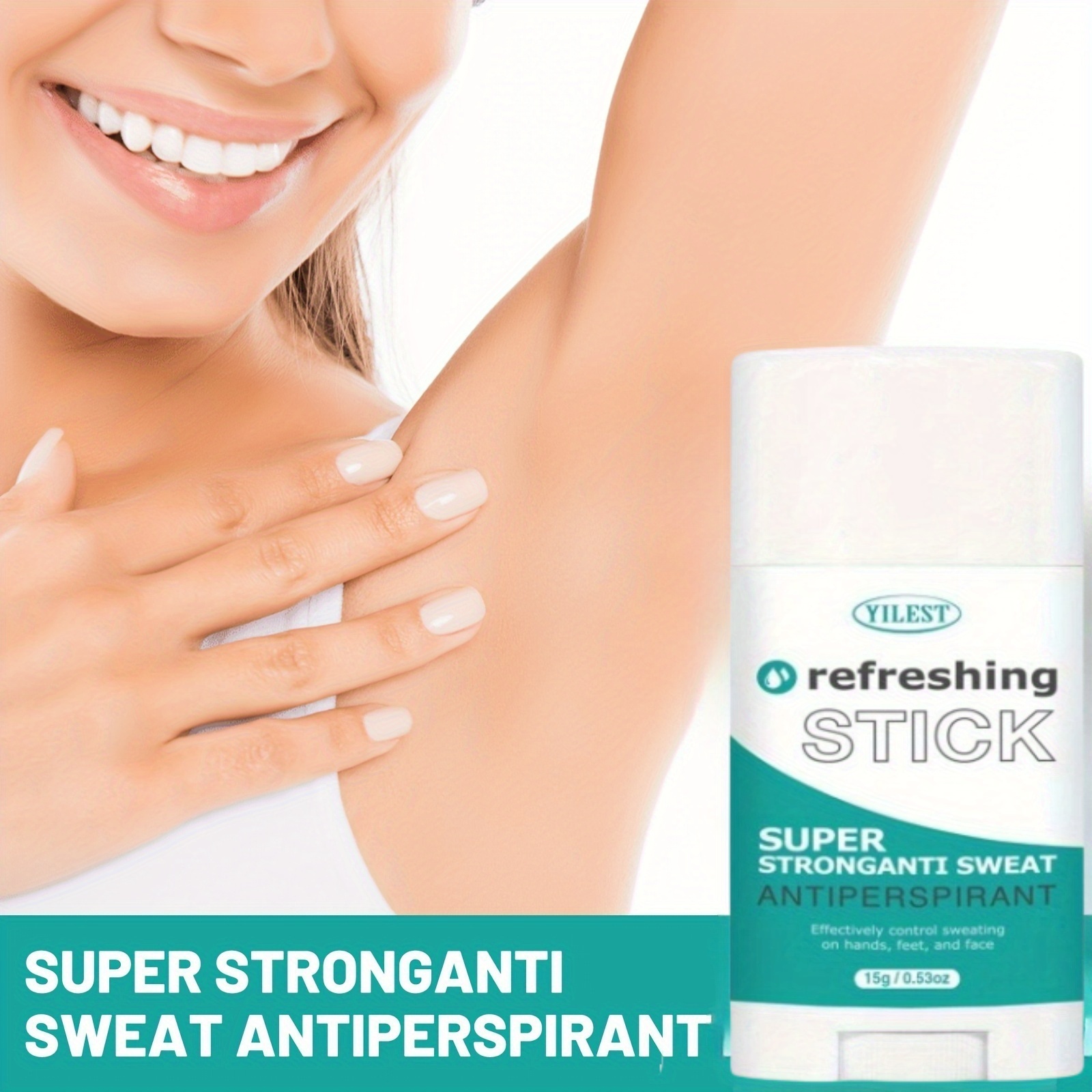super antiperspirant   super strong antiperspirant stick 1pc   for hands feet face and underarms odor neutralizing suitable for daily use unisex adult Product details 4
