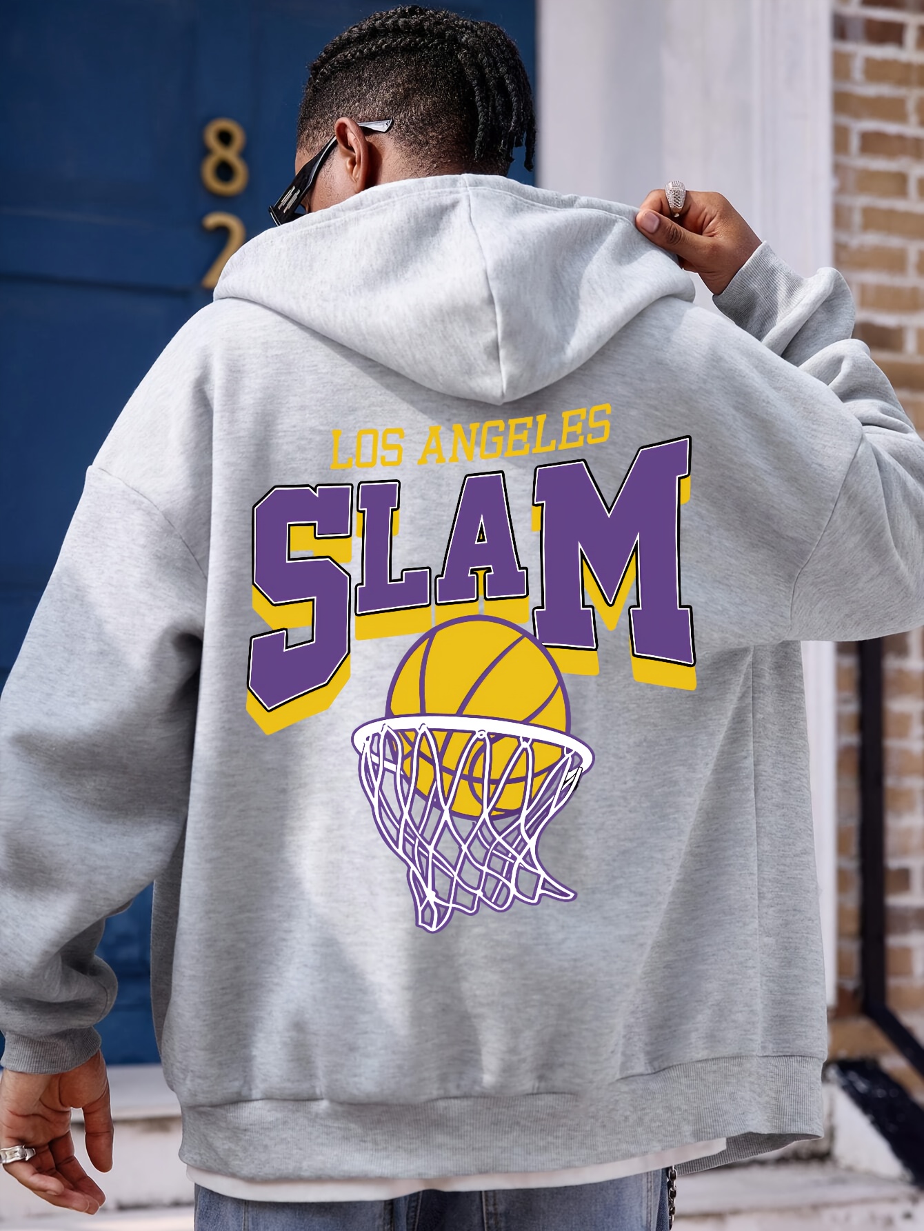 ロサンゼルス フード付きジャケット 男の子用カジュアルフード付きジャケット | 「ロサンゼルスslam」バ