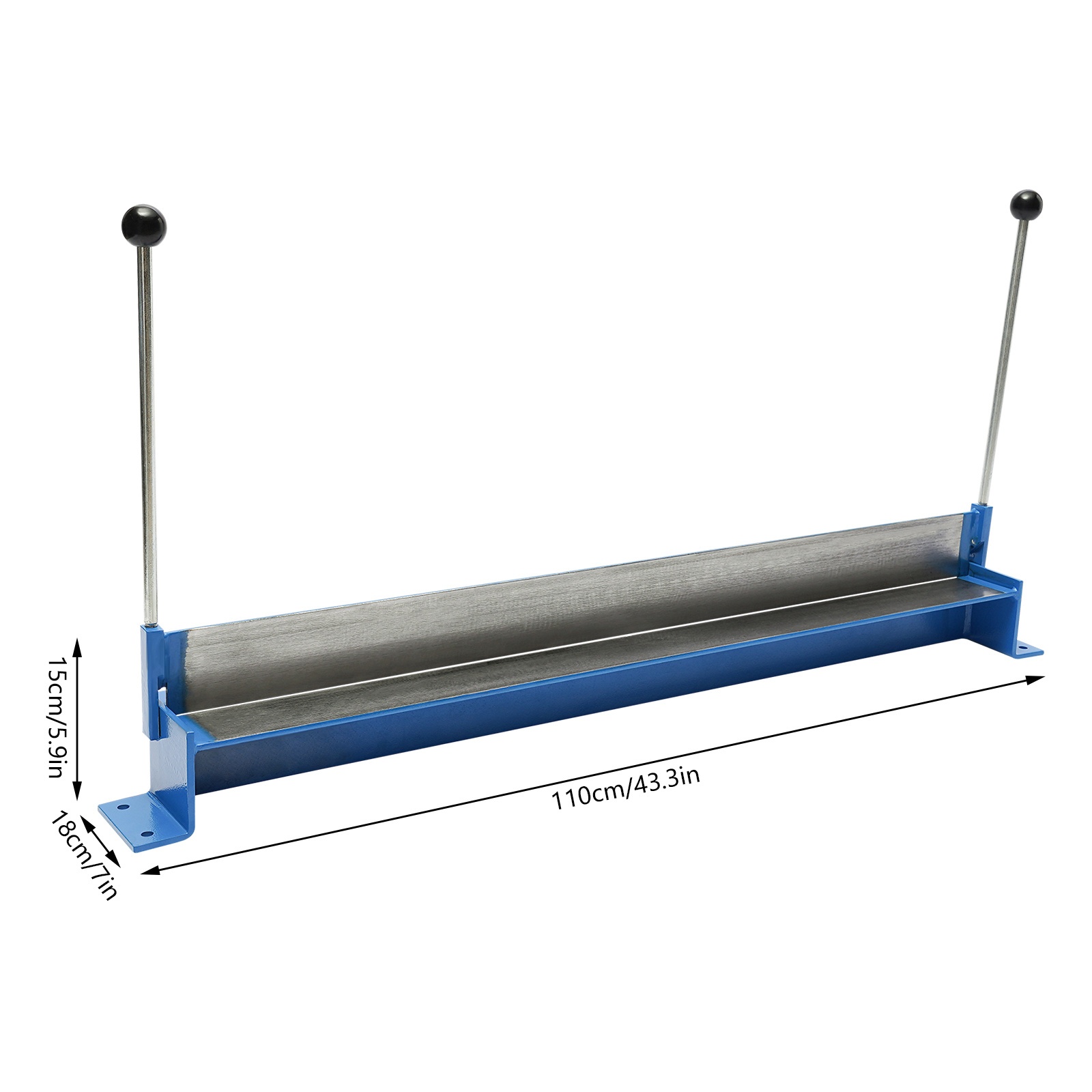 36inch Portable Sheet Metal Bending Brake, 0- Adjustable Steel Bender