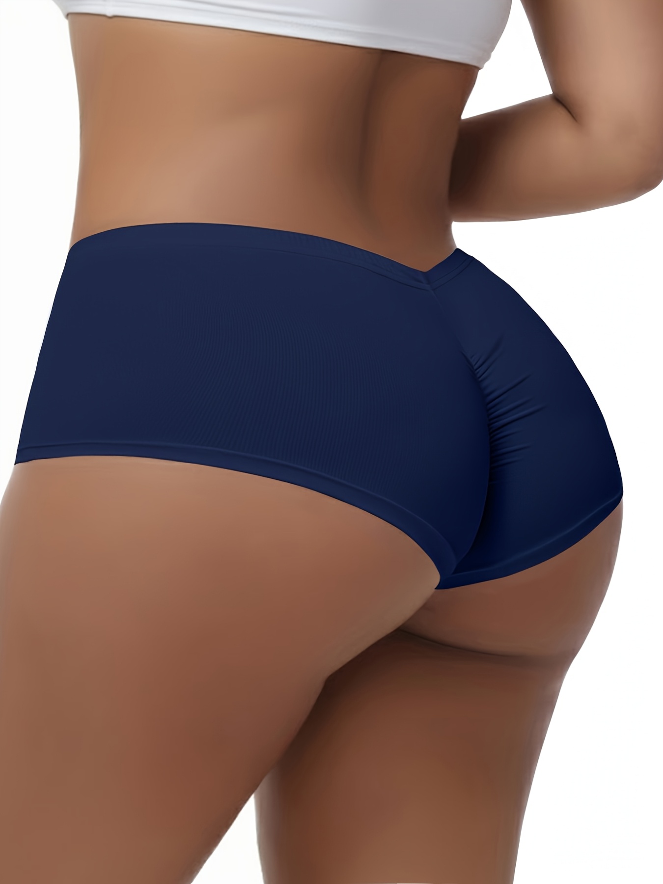 5pcs Set of Women'S Solid-Colored, Breathable, Comfortable, Base-Layer Beach Pants