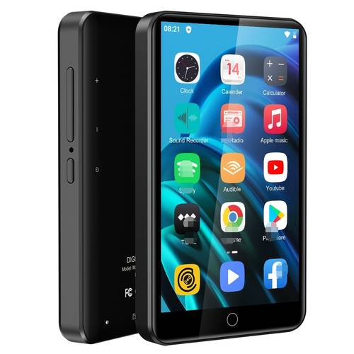 reproductor mp3/mp4 con pantalla táctil de 4 pulgadas, wifi, tableta multimedia de 1tb para sd/en línea - compatible con , video, , radio fm - reproductor multimedia portátil (sin teléfono/ operativo)
