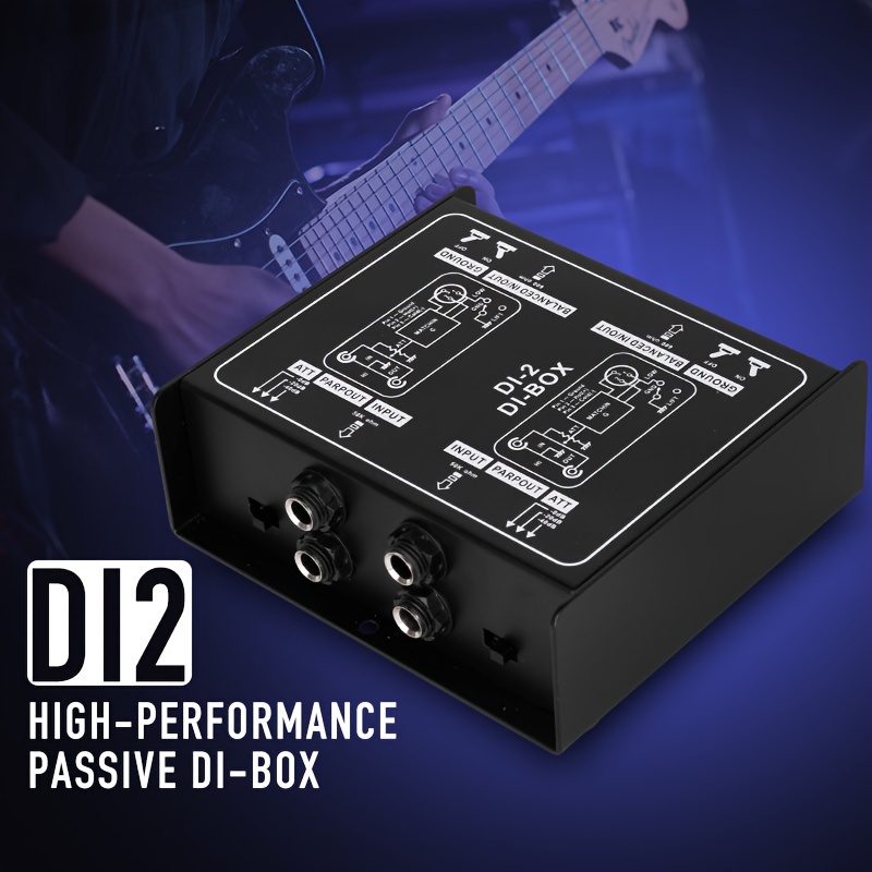 Di2 Premium Direct Injection Audio Boxes Passive Di Unit Hum Temu Canada