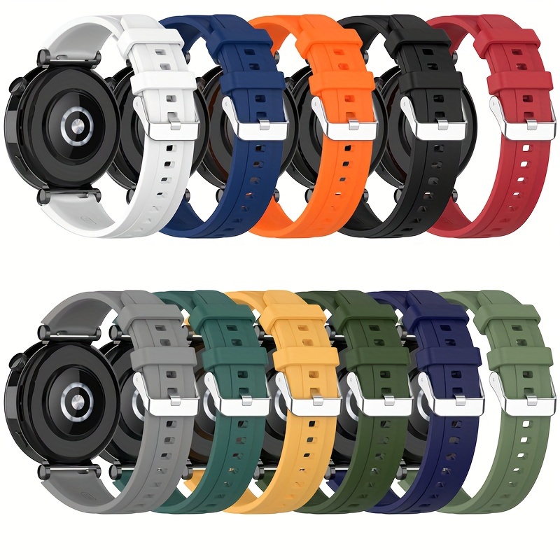 Silicone Strap For Huawei watch GT3 46mm 42mm band Wrist Strap For Galaxy  watch 3 45mm 41mm correa For watch GT 3 42mm Bracelet