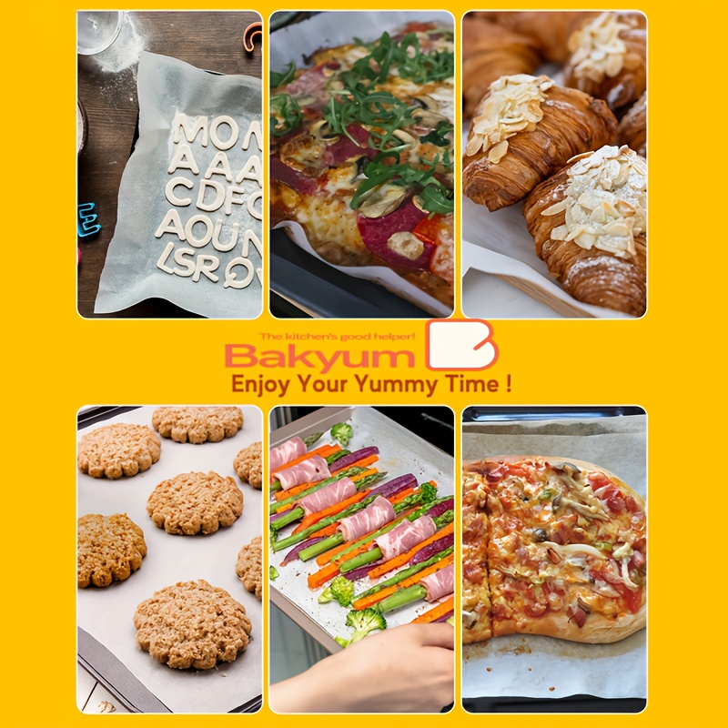 400pcs   unbleached parchment paper sheets 12x16 inch heavy duty 45gsm non stick oil proof double silicone coated pre cut baking sheets for oven air fryer grilling steaming kitchen essentials grilling paper durable baking liner professional chefs meal preppers Product details 7
