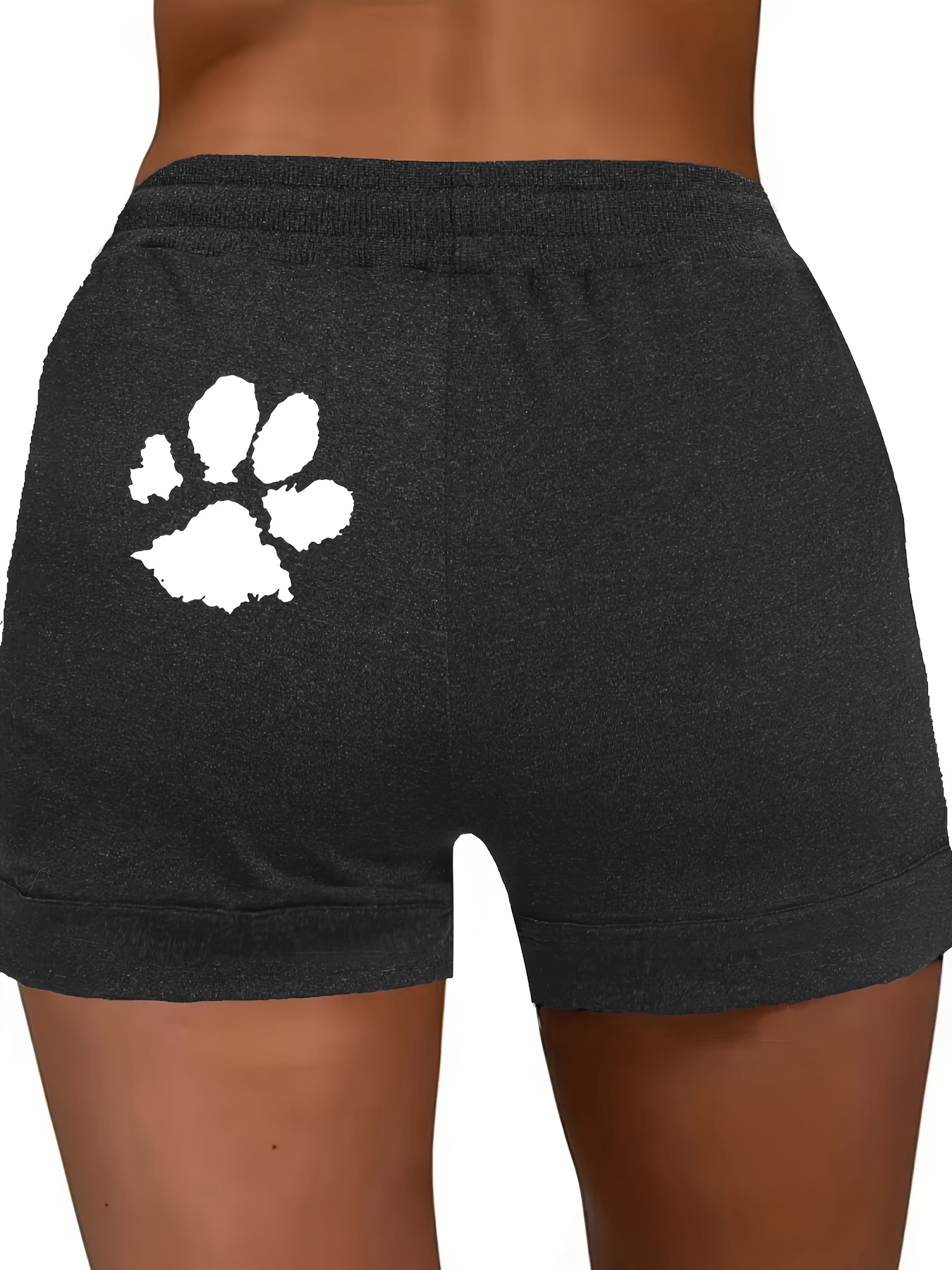 Paw print shorts sale