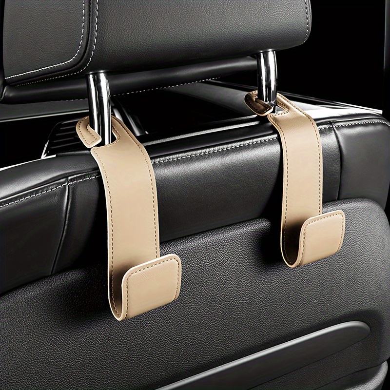 Car Seat Hooks Leather - Temu Canada