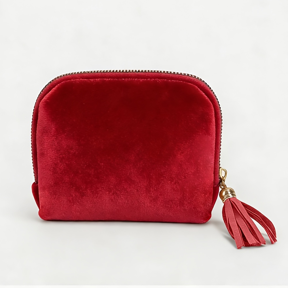 TEMU Borsa Organizer da Viaggio, Portamonete Retro da Donna, Scatola Porta Gioielli, Custodia da Viaggio Multicomparto con Chiusura a Zip, Adatta per
