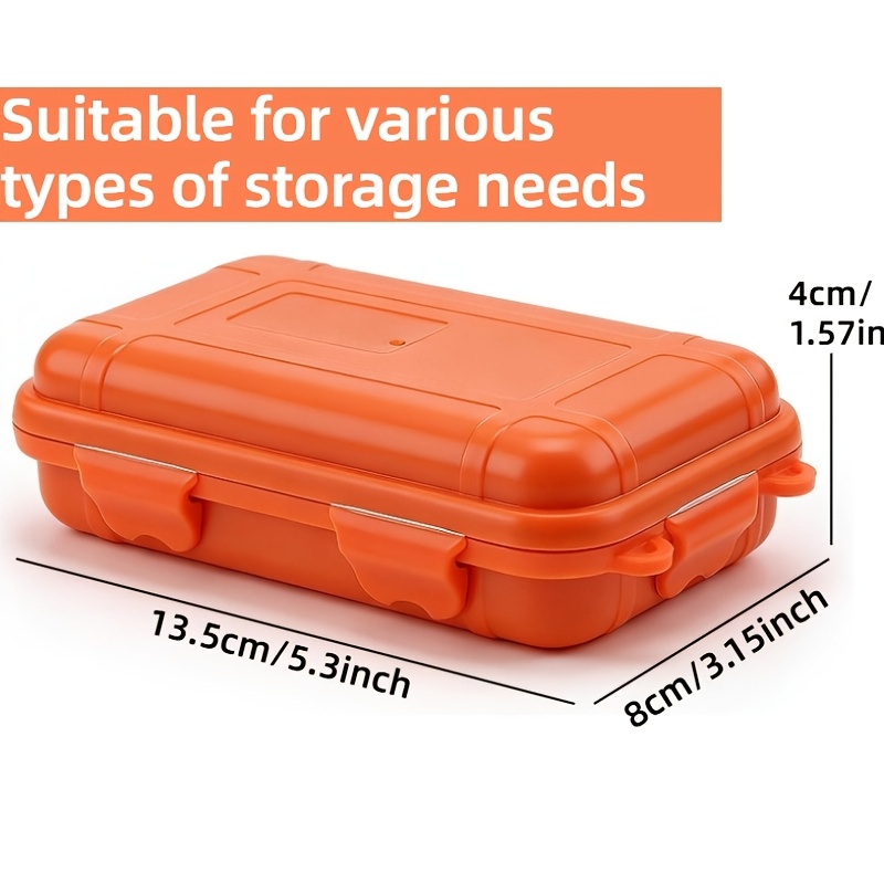 4pcs Portable Tool Storage Case with Removable Cushion Liner