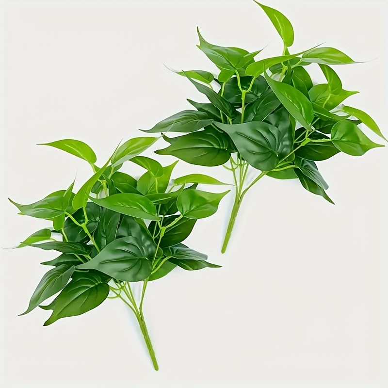 2 Spring Artificial Plants, Uv Protection Fake Plants, Home Decoration Indoor Fake Potted Plants Artificial Plants Living Room Home Office Decoration