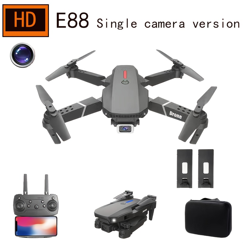Temu – TEMU Halloween And Christmas Gifts-foldable Long-range Quadcopters – Flying Drones That The Needs Of Beginners | 360° Intelligent Obstacle Avoidance,