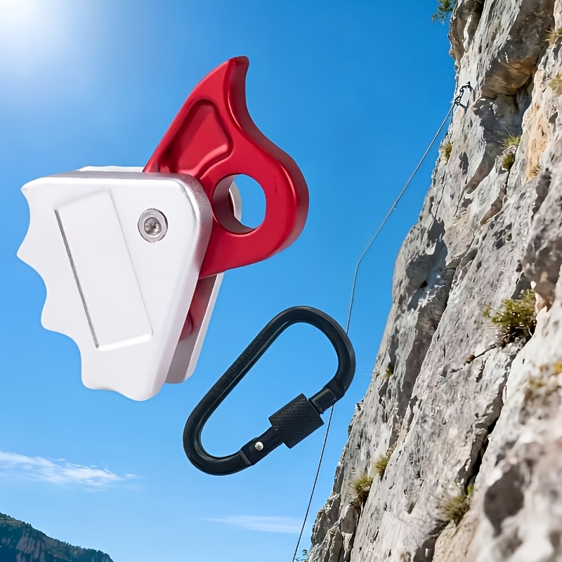 TEMU Outdoor Hooks | Aluminum Alloy Keychains, Camping And Training Protection Hooks, Rope Grabbers, Small And Portable, Easy To Carry, Mixed Color, Without Battery