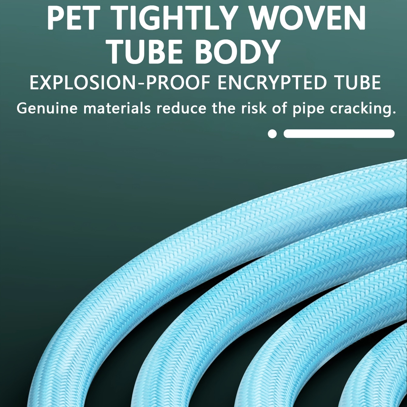 Universal Braided Shower Hose, Household Bathroom Accessory