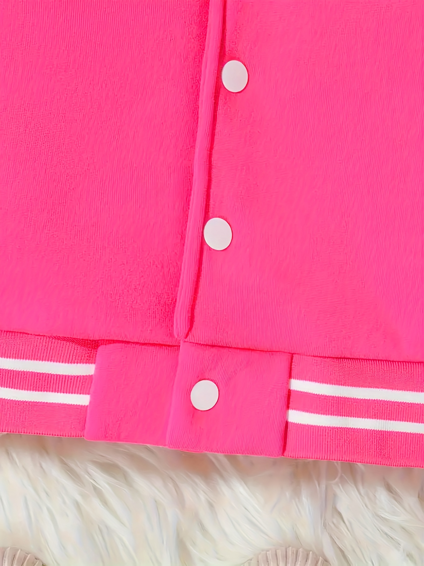 Customizable Stitch Girls' Baseball Jacket - Personalized Text, Autumn/Winter Casual Wear with Cute Stitch Print, Perfect for Halloween & Birthday Gifts, Kids Fashion Sportswear, Stitch Gifts, Festive Kids Clothing, Playful Kids Design, Durable Kids Clothing