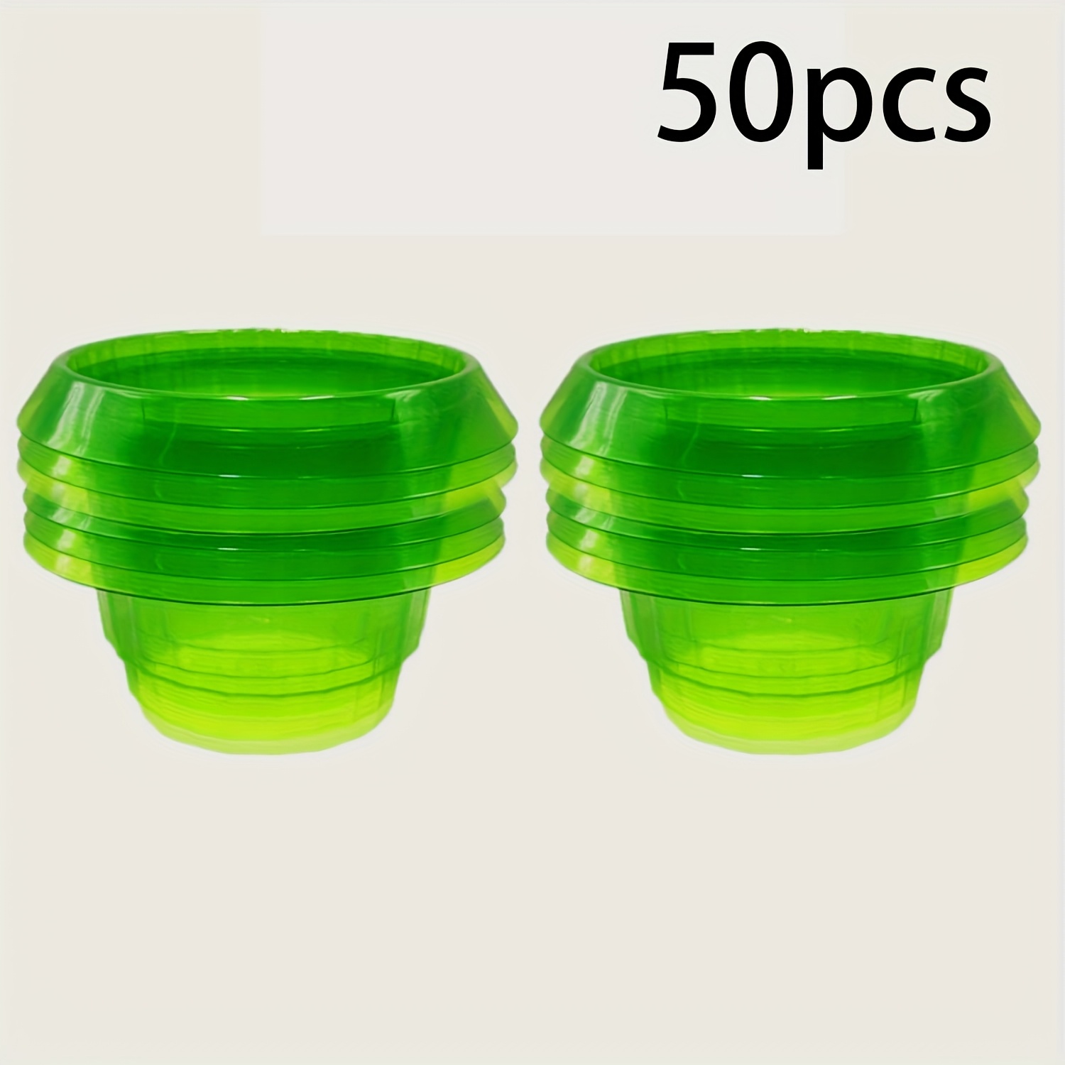 Image of 30 Reusable Pvc Snail And Slug Barriers - High-quality Plant Protection, Vegetable Protection Fence, No Electricity Required, Durable Garden Pest Control Device