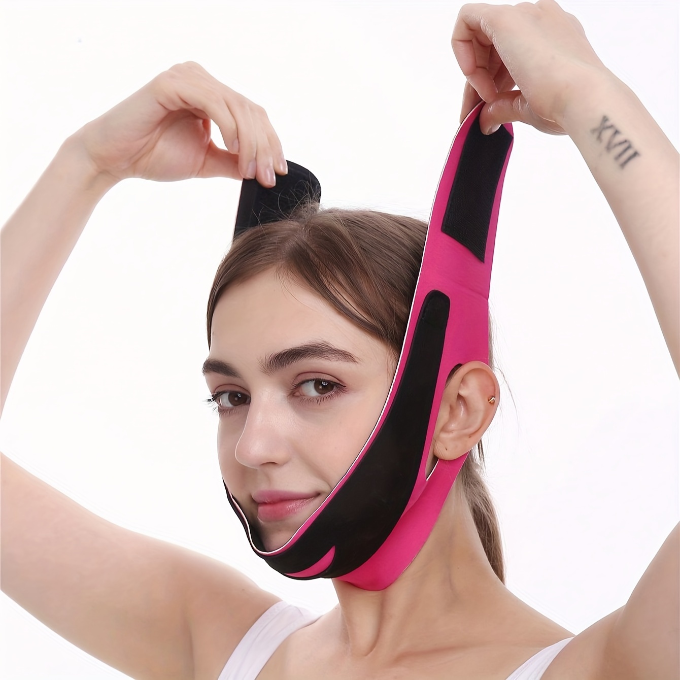 

1pc Breathable Facial - Lightweight, No-crease Design For Sleeping, Exercise & Yoga