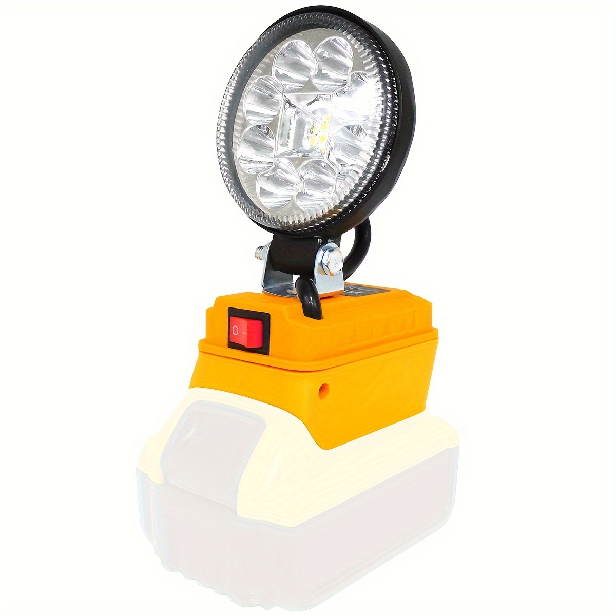 

Light For Dewalt 20v , 27w 2850lm Led Flood Light With 2 Usb Charging Port For Outdoor, Camping, Car Repairing, Emergency And Lighting