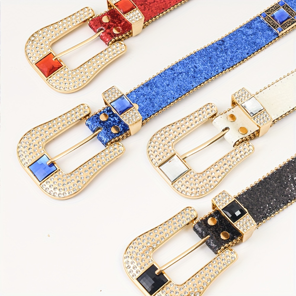 rhinestone designer belt