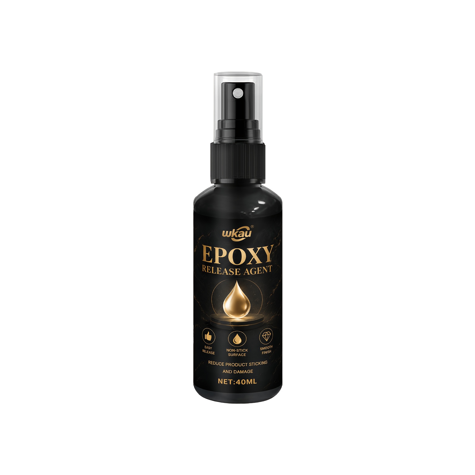 TEMU Spray Démouillant pour un Démoulage Facile et une Surface Lisse et Bulles sur les Pièces Moulées. Spécialement Conçu pour le Moulage Époxy, les