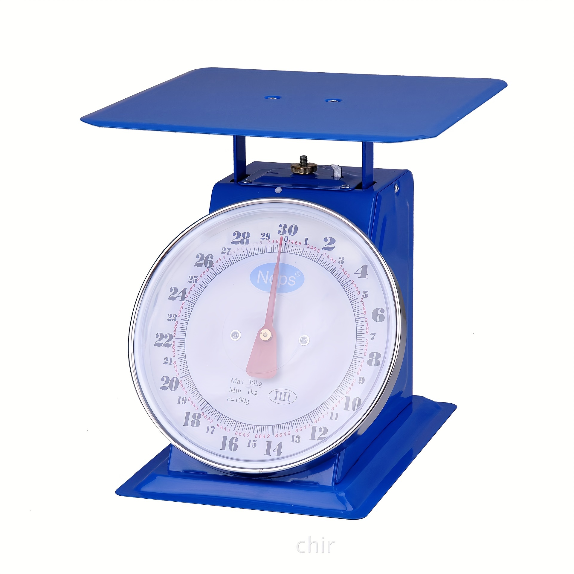 TEMU Industrial Dial Scale Max. Weight Capacity20kg, Kitchen And Food Scale High , Mechanical Dial Scale For Home Kitchens, Small Shops, Food Markets, Bakeries