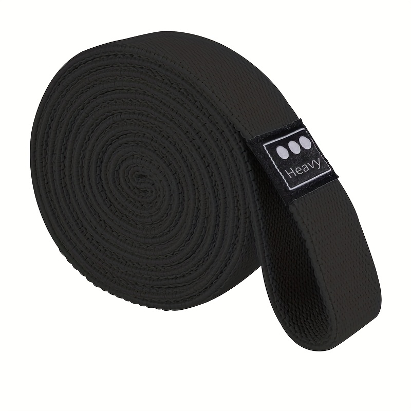 Temu – TEMU Fitness – Knit Elastic Stretch Training Pulling Bands, Large/medium/small Resistance Levels For Yoga & Strength Training, Assistance