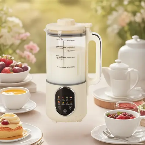 44 ounce 10 in 1 automatic nut milk machine with 20 blades maker homemade plant based smoothies juice soy milk maker start boiling water and self cleaning large capacity essential for the kitchen must have for families holiday gift fathers day gift