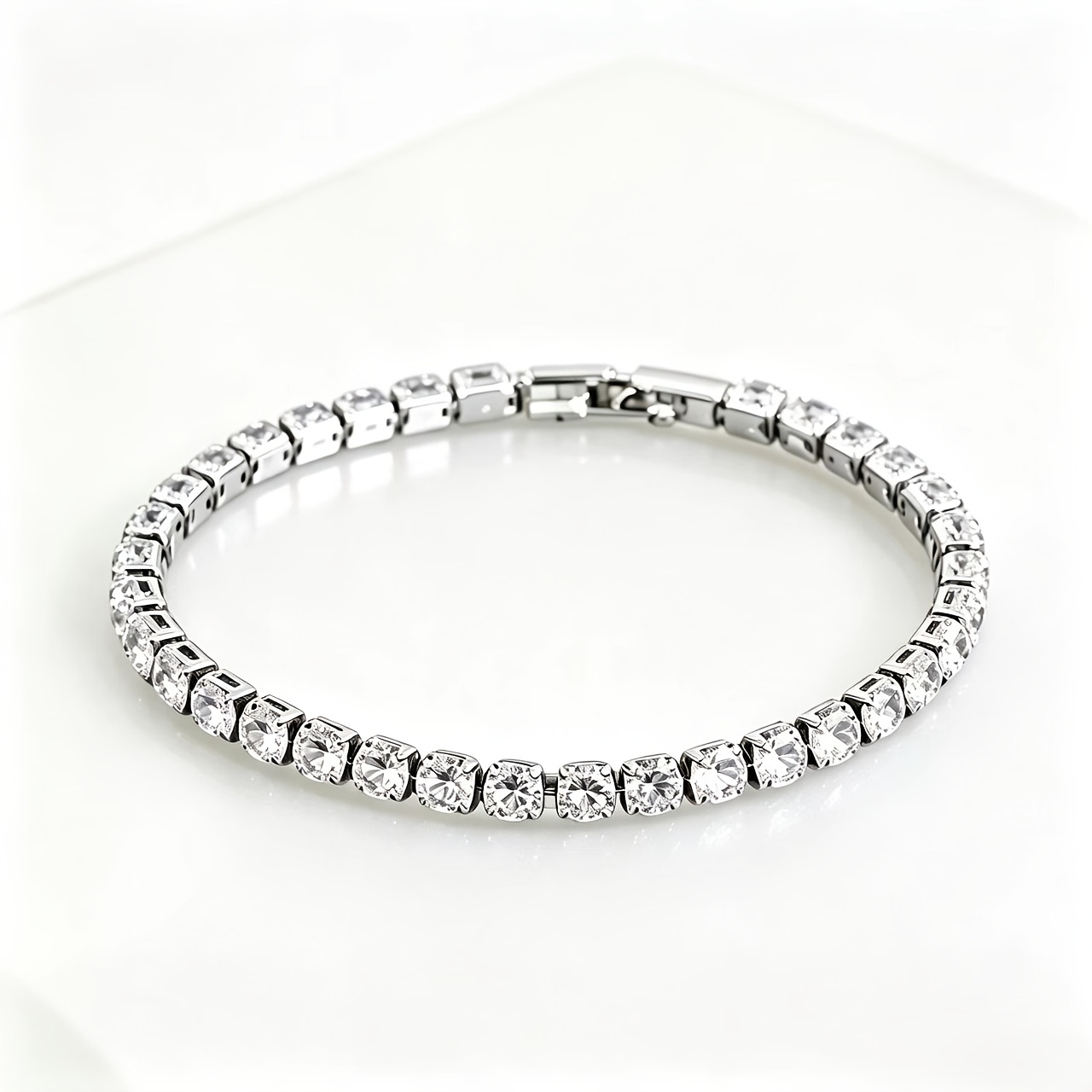 TEMU A Synthetic Aventurine Sparkling , A Light Luxury Versatile Basic Accessory, A Accessory For Weddings, Banquets, And Parties, A Layered Jewelry