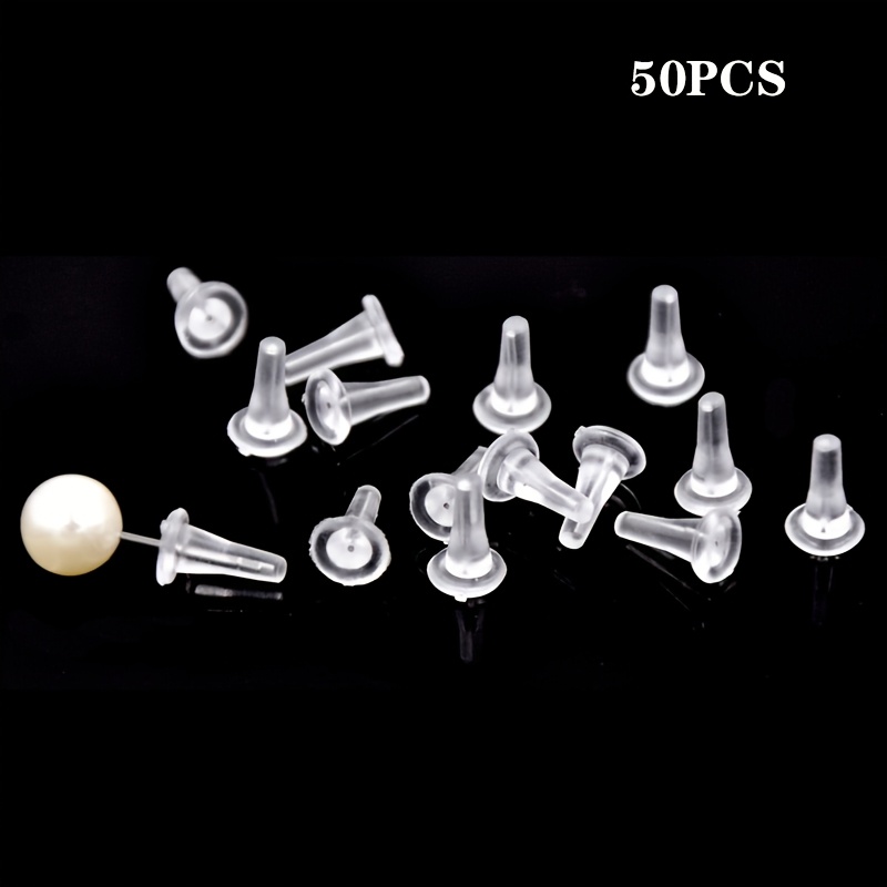 Silicone Earring Backs, Full Wrap Backings For Jewelry Making