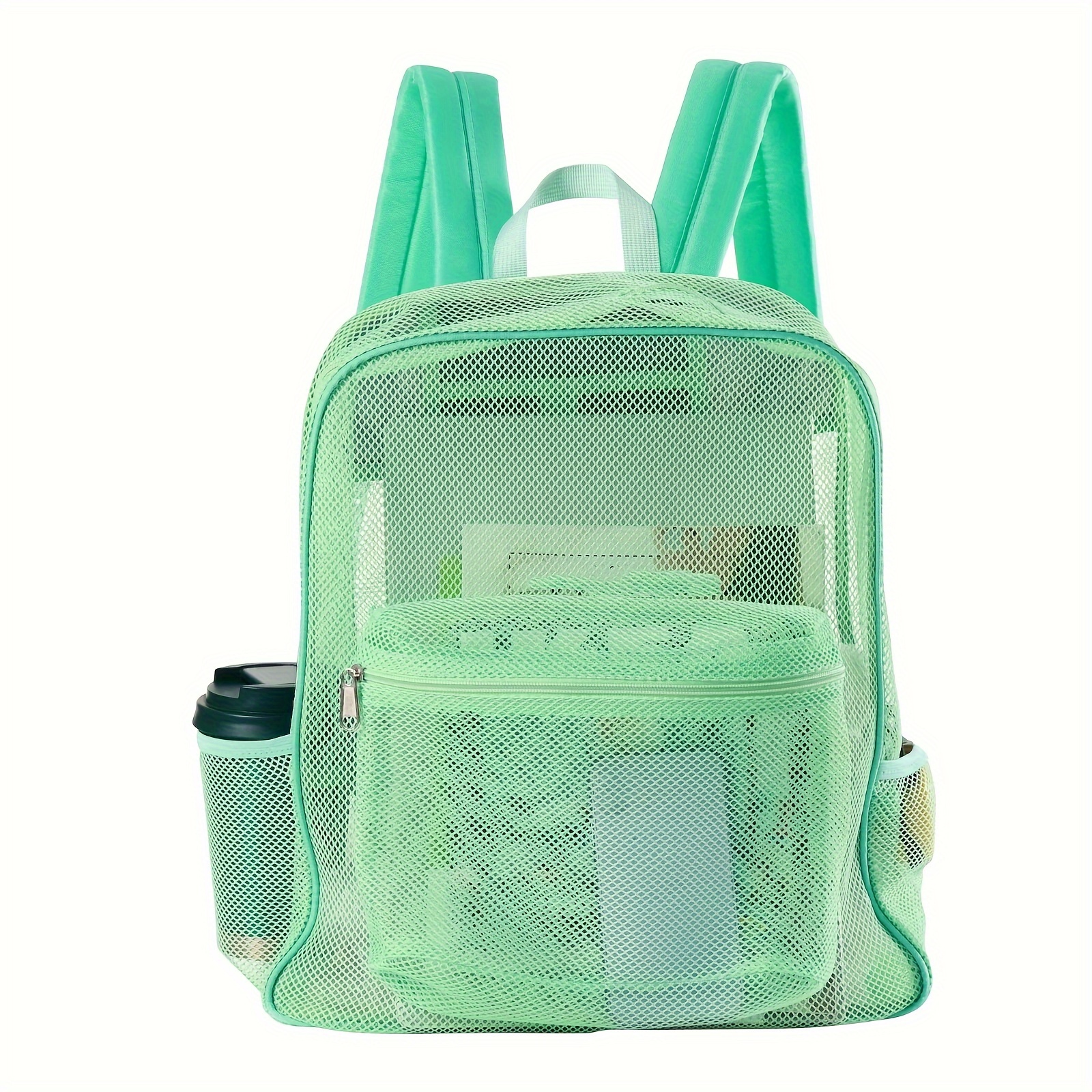 Green mesh backpack online