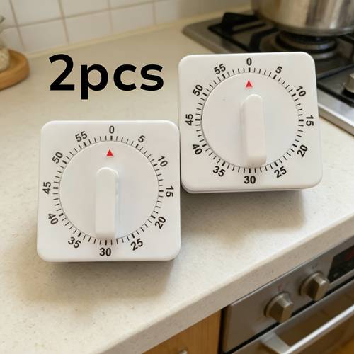 2pcs kitchen timer is a must have household item for instant use and timing