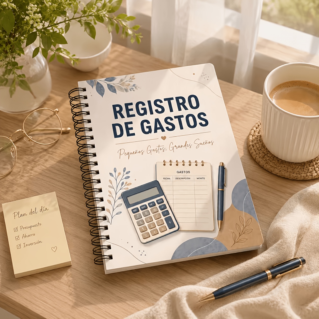 TEMU 1 planificador de presupuesto en español, cuaderno de de , organizador de facturas mensuales, rastreador de , registro de ahorros y , control de