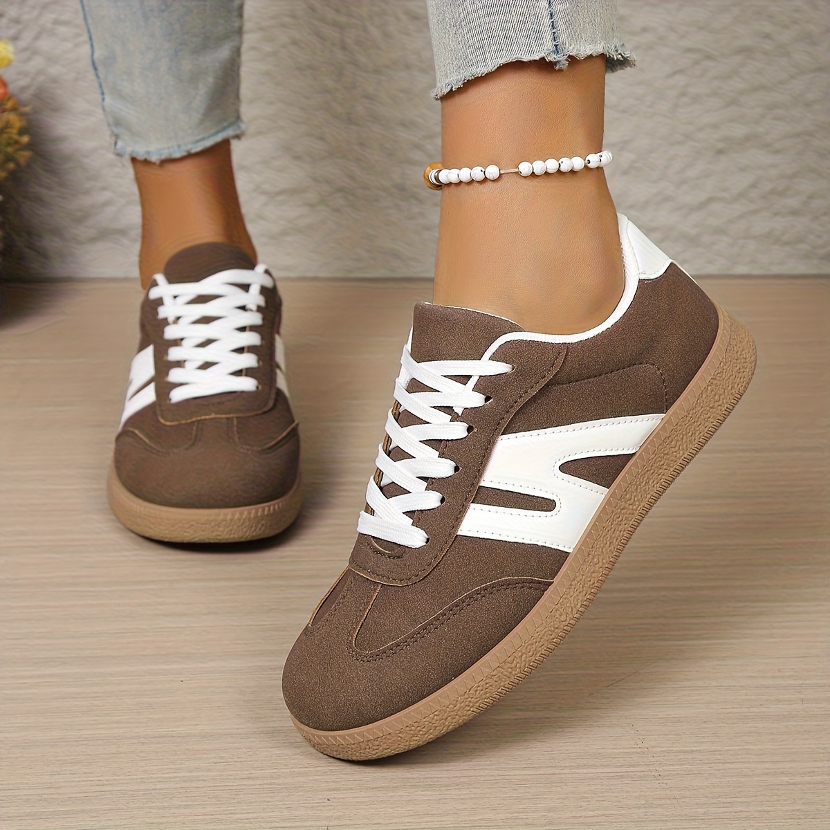 TEMU [sneakers] Women's Skate Shoes, Casual Shoes For Women, Female Footwear, In Larger Sizes