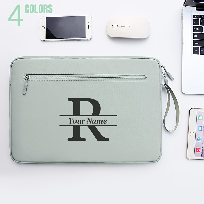 Personalized Laptop Sleeve, Customizable with Name