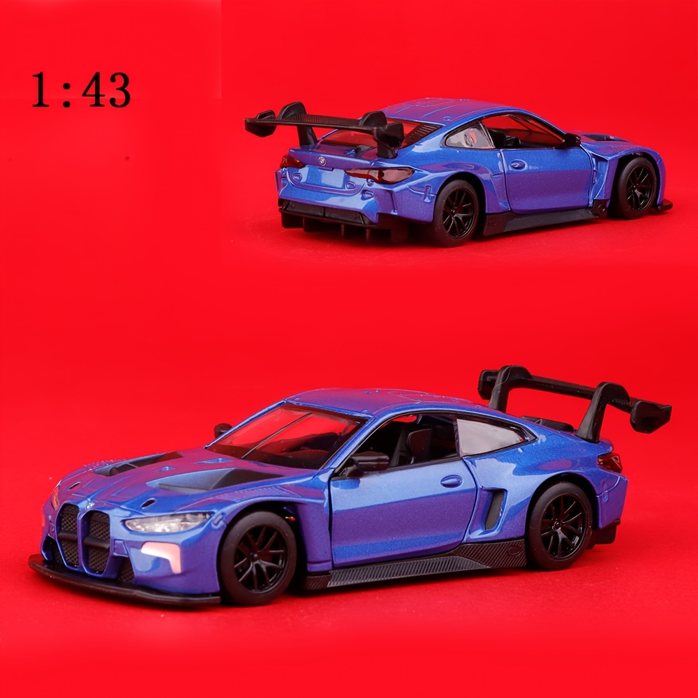 Simulation 1:43 M4 Alloy Car Model, Toy Car Ornament, Rebound Car Model, Boys' Toy, Birthday Gift