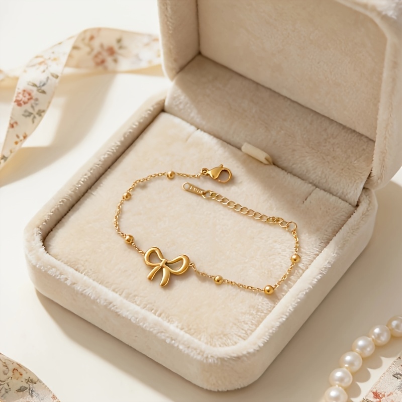 Women's 18K Gold Plated Four Leaf Clover Bracelet — Lucky Gift